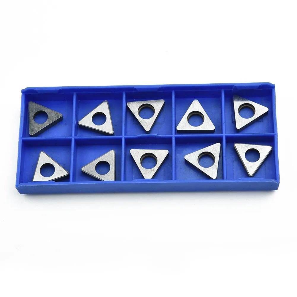 

10pcs Carbide Inserts ST1603 For "M" Type Tool Holder Boring Bar CNC Lathe Tool Handle Gasket Accessories T-Shaped Turning Tool