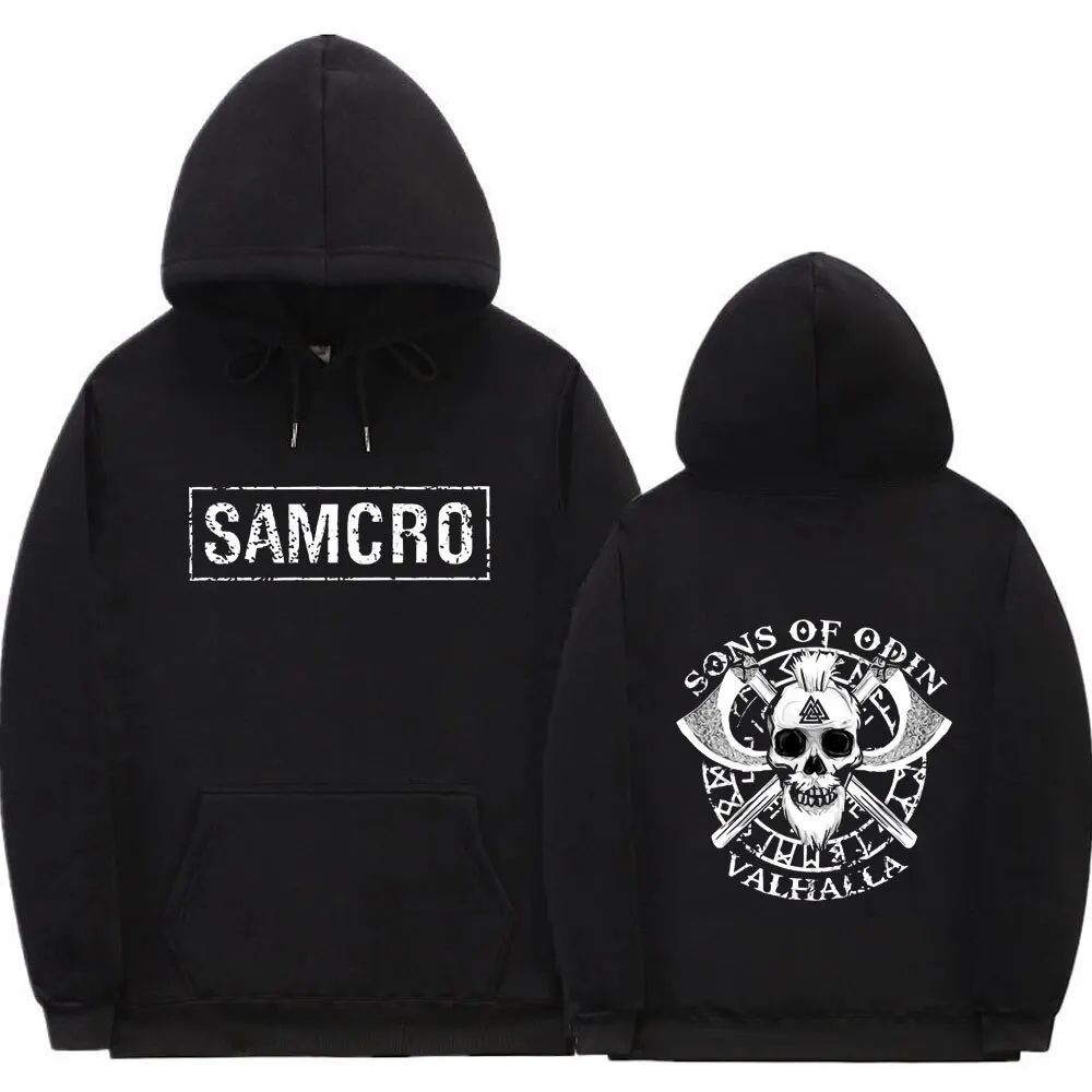 

Худи Samcro Sons Of анархии для мужчин и женщин, уличная одежда с принтом букв аниме, Модный пуловер в стиле хип-хоп, одежда для мальчиков и девочек