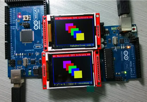 UNO Mega2560 2 дюймов 11PIN SPI 16BIT RGB 65K цветной TFT ЖК-дисплей экран с адаптером платы ILI9225