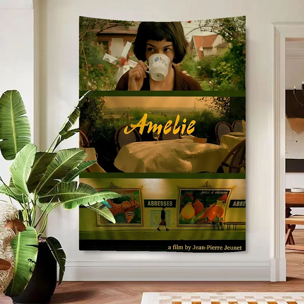 Amelie классический фильм DIY настенный гобелен подвесной Таро хиппи настенные