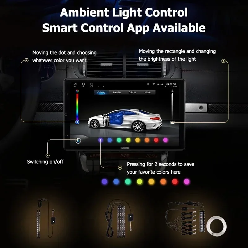 13 3-дюймовый автомобильный радиоприемник Ownice 1Din Android10.0 с панорамой на 360 градусов