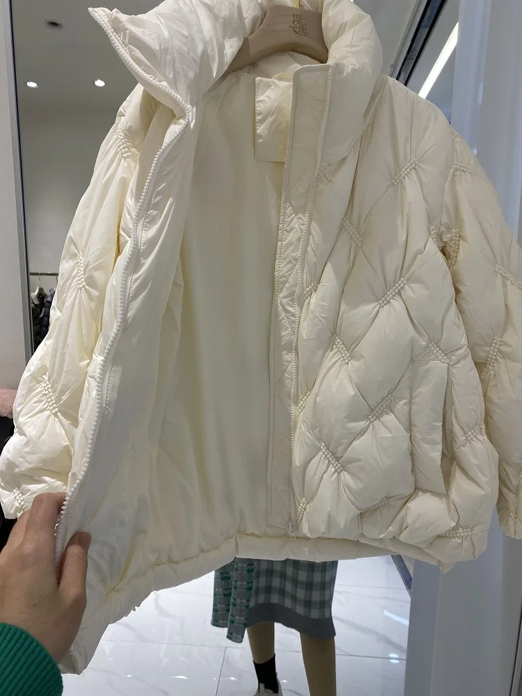 New Women Thick Down Jackets White Duck Down Jackets Autumn And Winter Warm Coats Parka Female Fashion Outwear