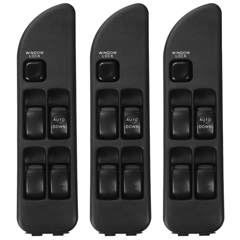 

3X Electric Power Master Window Switch Control Right Hand Driving For Mitsubishi Lancer Evolution Evo 1 2 3 1992-1995