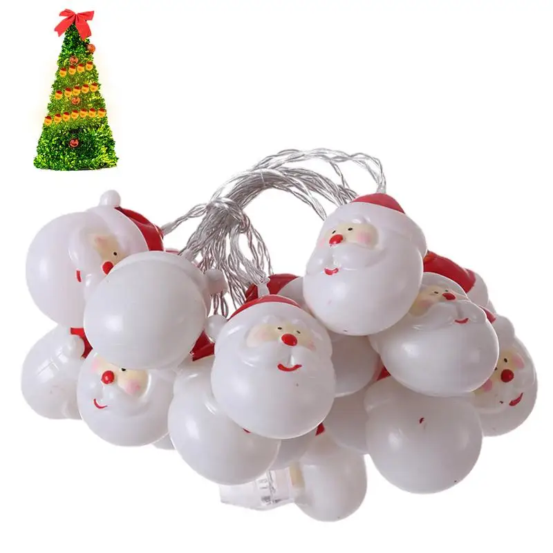 

Santa Claus String Lights 20 LED Santa Claus String Lights Battery Operated Waterproof Santa String Lights Battery Operated For