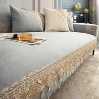 chenille sofa cover european universal sofa towel lace cover slip resistant couch cover sofa towel seat for living room decor
