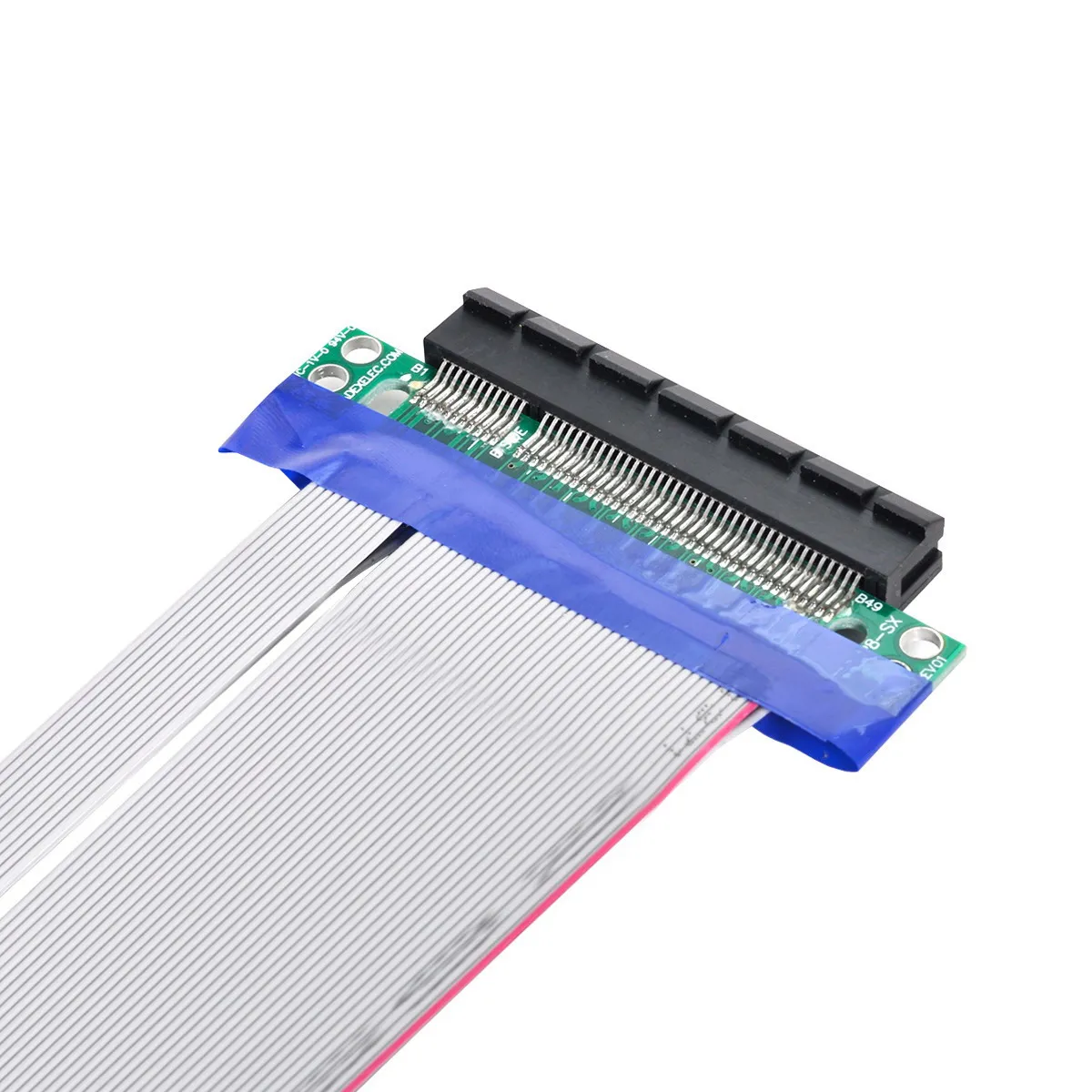 CY PCI-E Экспресс 8X до 8x штекер-гнездо слот Райзер удлинитель карта ленточный кабель