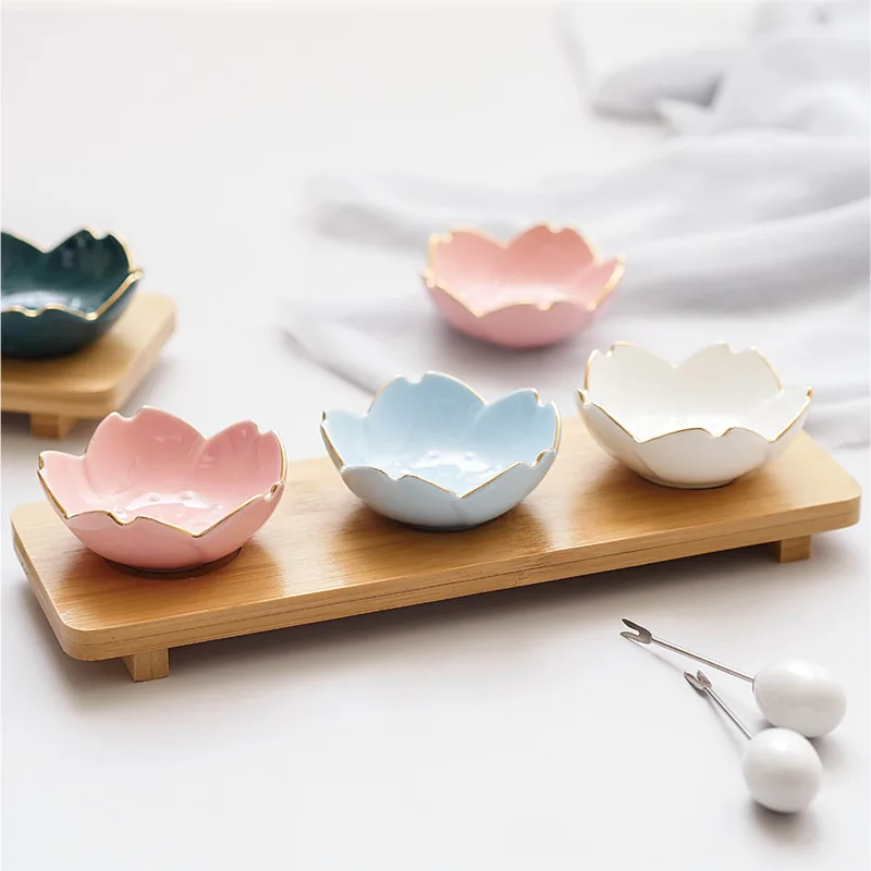 1 шт. керамическая тарелка для приправ в скандинавском стиле |