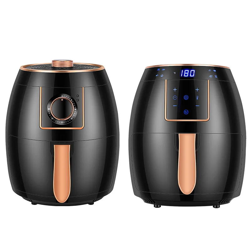 Totiki Electric Air Fryer Without Oils 5.5L Large Capacity 360°Baking Oven Oil-free Multifunctional Deep Fryer Home Appliance