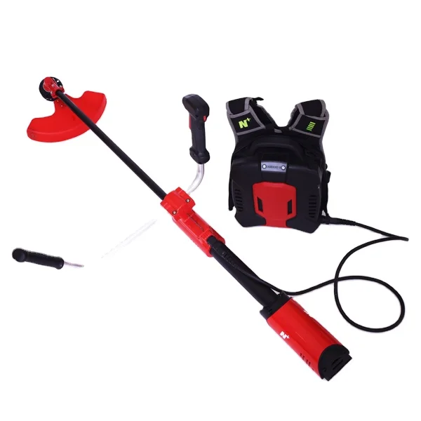 

Garden Tools 36V Nylon Rope/Circular Saw Blade Electric Brush Cutter Equipped with Large Capacity Battery Pack Lawn Mower