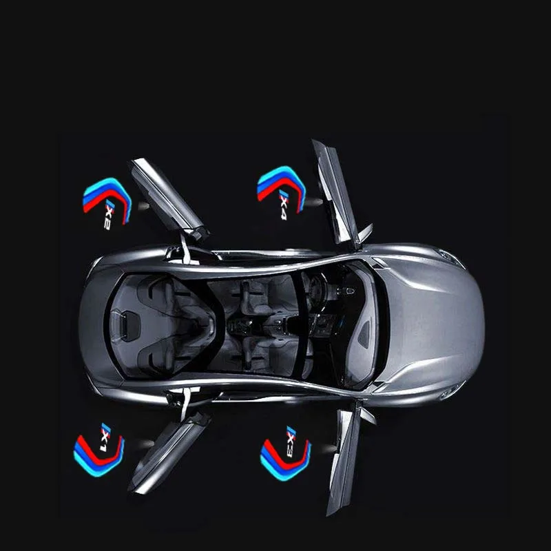 Car LED Door Welcome Light for BMW E90 E92 M3 E60 E61 E65 F01 F02 F10 F30 F48 G30 G38 X1 X2 X3 X4 X5 X6 X7 M Ghost Shadow Light