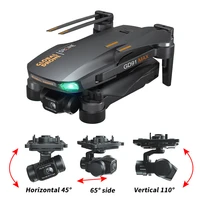 2021 new design global gd91 max brushless motor fpv 6k hd camera drones gps drone