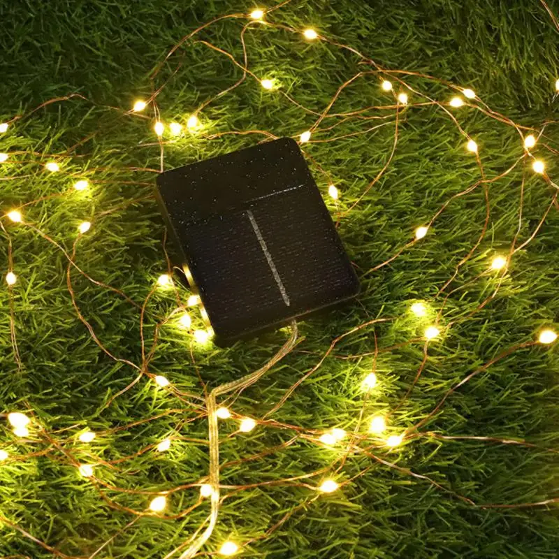 

LED Solar String Lights Christmas Decorations Solar Fairy Decorative Lights Xmas Tree Ambient Light Home New Year Decor Supplies