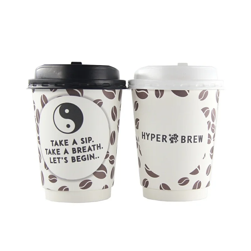 

Пользовательский логотип, профессиональная пленка, Одноразовый бумажный стаканчик, стаканчик для напитков, экономия стоимости доставки