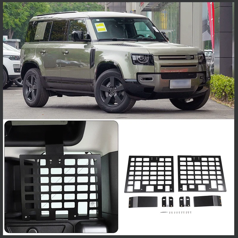 

For 2020-2022 Land Rover Defender 90 110 Car Trunk Organizer Rear Tunk Shelf Storage Bracket Luggage Rack Interior Accessories