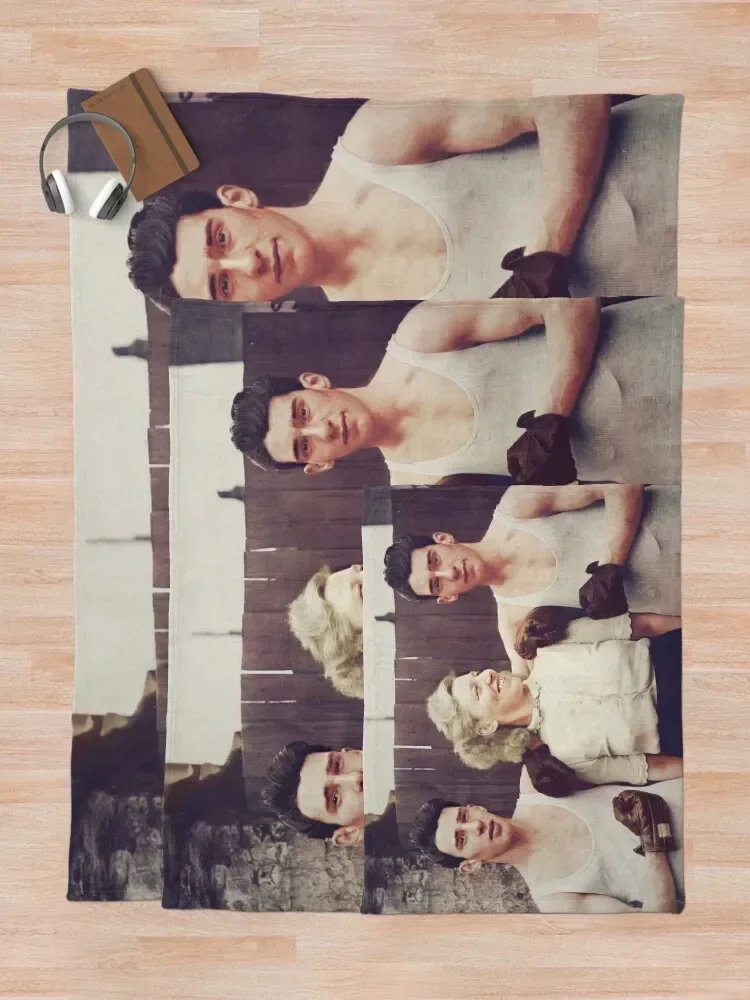 Цветное одеяло The Kray Twins тяжелые винтажные одеяла