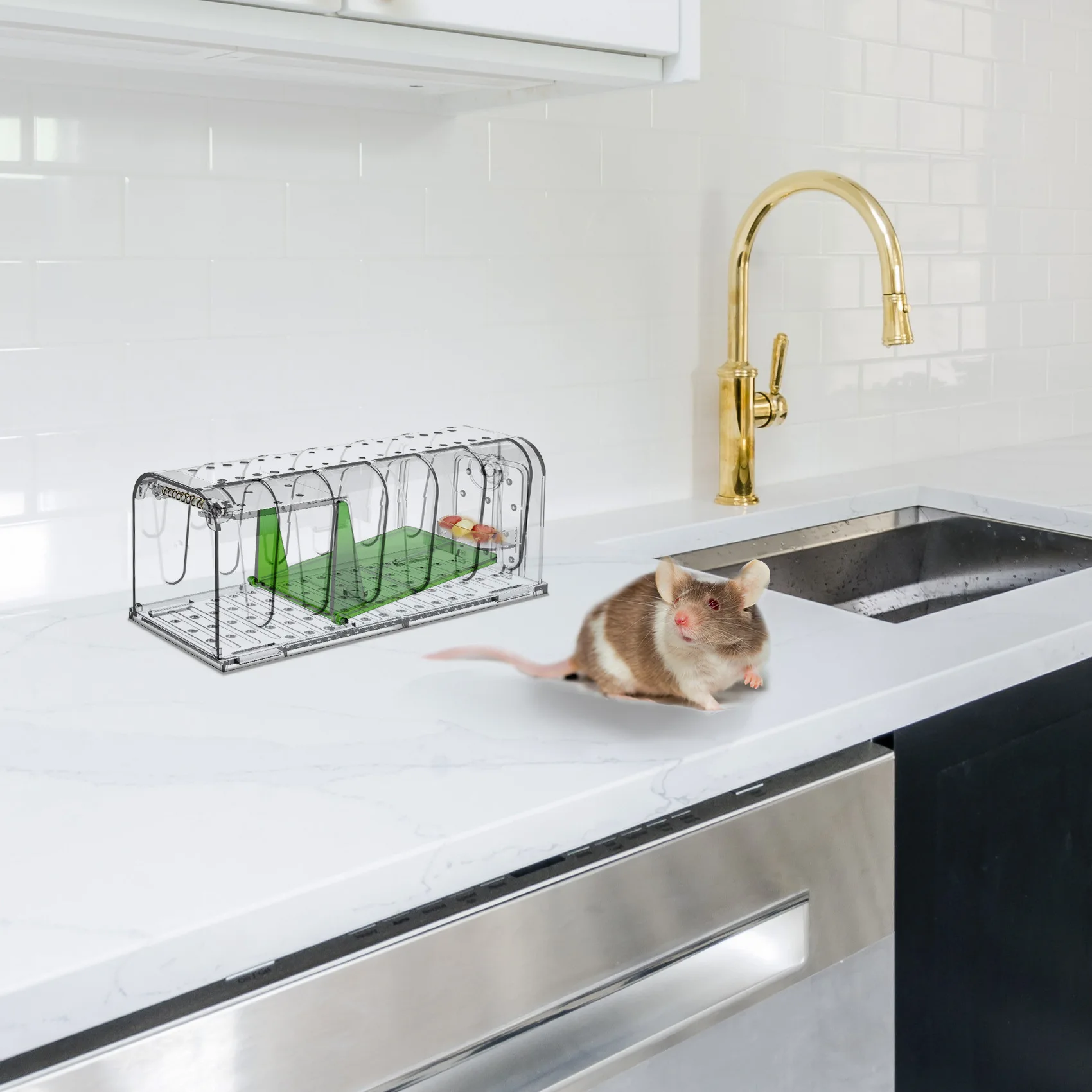 2 шт. многоразовые ловушки для мыши и грызунов упаковки