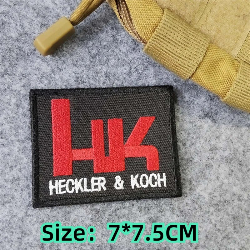Нашивка GLOCK HK с вышивкой