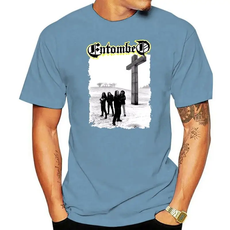 

Летняя футболка с коротким рукавом Entombed с изображением шведской группы Death Metal Band, размеры от S до 6xl