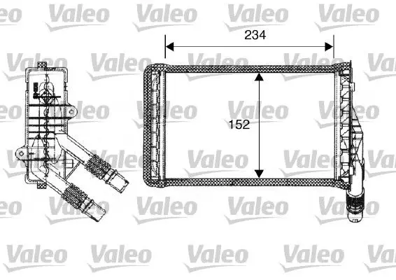 

Store code: 812157 heater radiator for CLIO and
