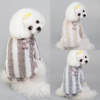 pet dog cherry sweater small medium dogs clothes winter warm puppy coat chihuahua bulldogs christmas clothing pet costume