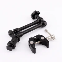 camera super clamp multi function accessories adjustable mini friction audio recorder led video light articulating arm