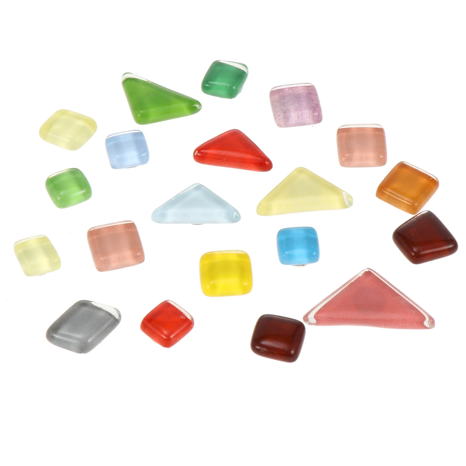 

20pcs Glass Refrigerator Magnets Sticker Practical Decorative Fridge Magnet