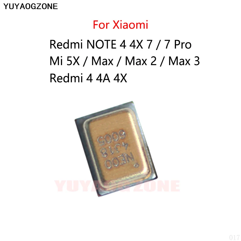

10PCS/Lot For Xiaomi Redmi NOTE 7 Pro / NOTE 4 4X / Mi Max 2 3 5X Mic Speaker Redmi 4 4A 4X Inner Microphone Transmitter