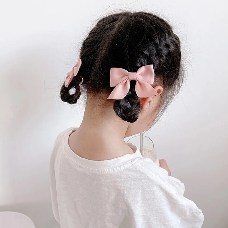 

Nieuwe Boog Hoofddeksels Leuke Zoete Meisje Haar Accessoires Zomer Meisjes Netto Rode Clips Baby Haarspelden Kinderen Haar Clips