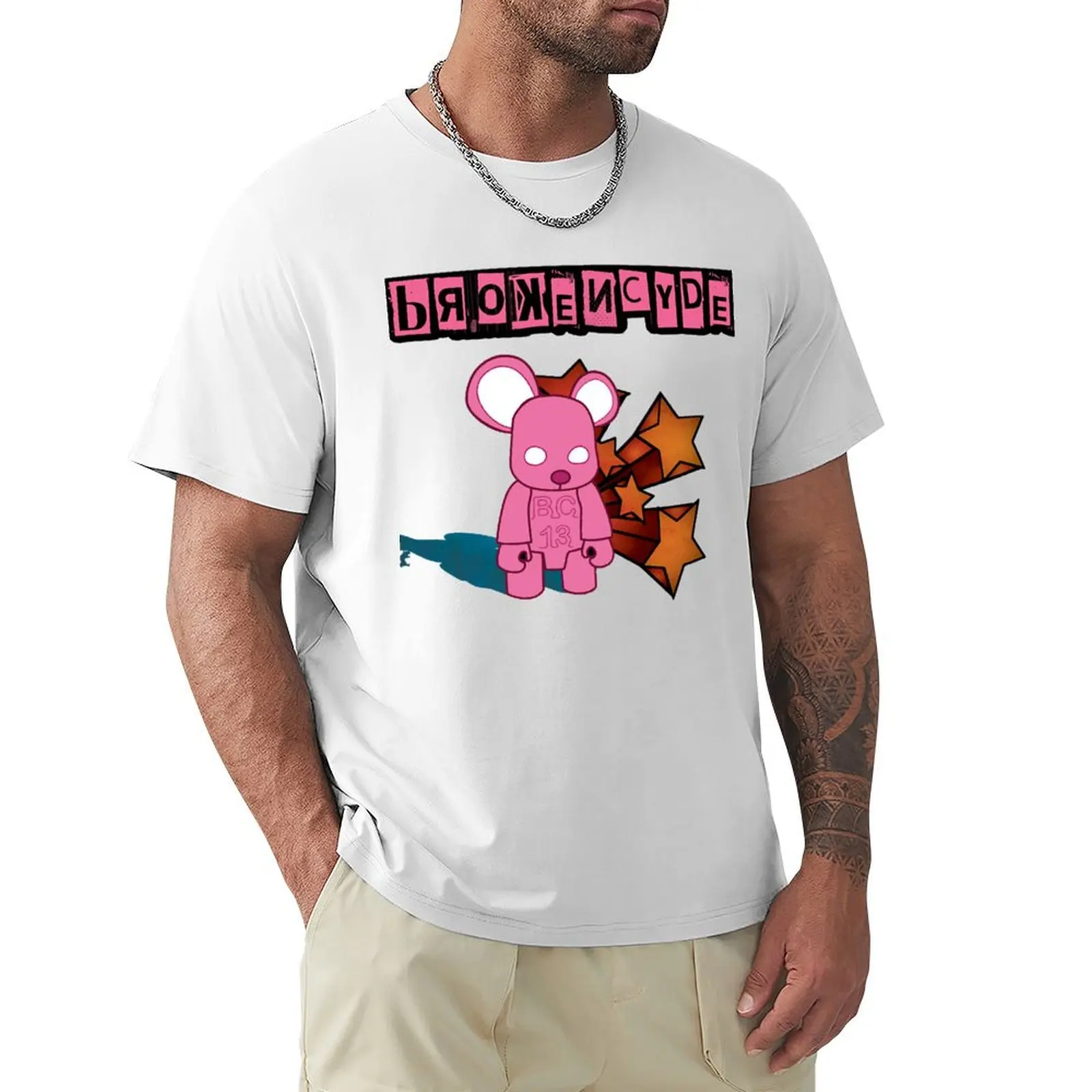 Brokencyde футболка кавайная одежда быстросохнущая Мужская с графическим рисунком