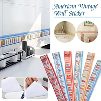 35m self adhesive wall skirting border sticker pvc kitchen cabinet cupboard waterproof baseboard wallpaper wall sticker