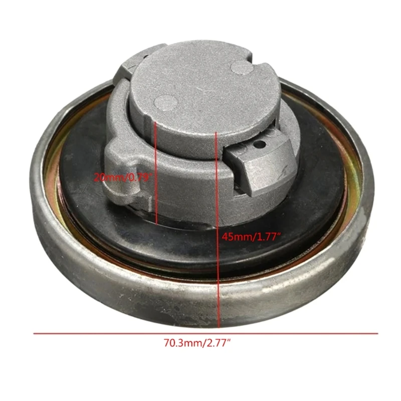 

Replacement Motorcycle Fuel Caps CA250 Gas Lid Repair Kit Motorbikes Repalce Assembly for Steed400 VT600 VT750 R2LC