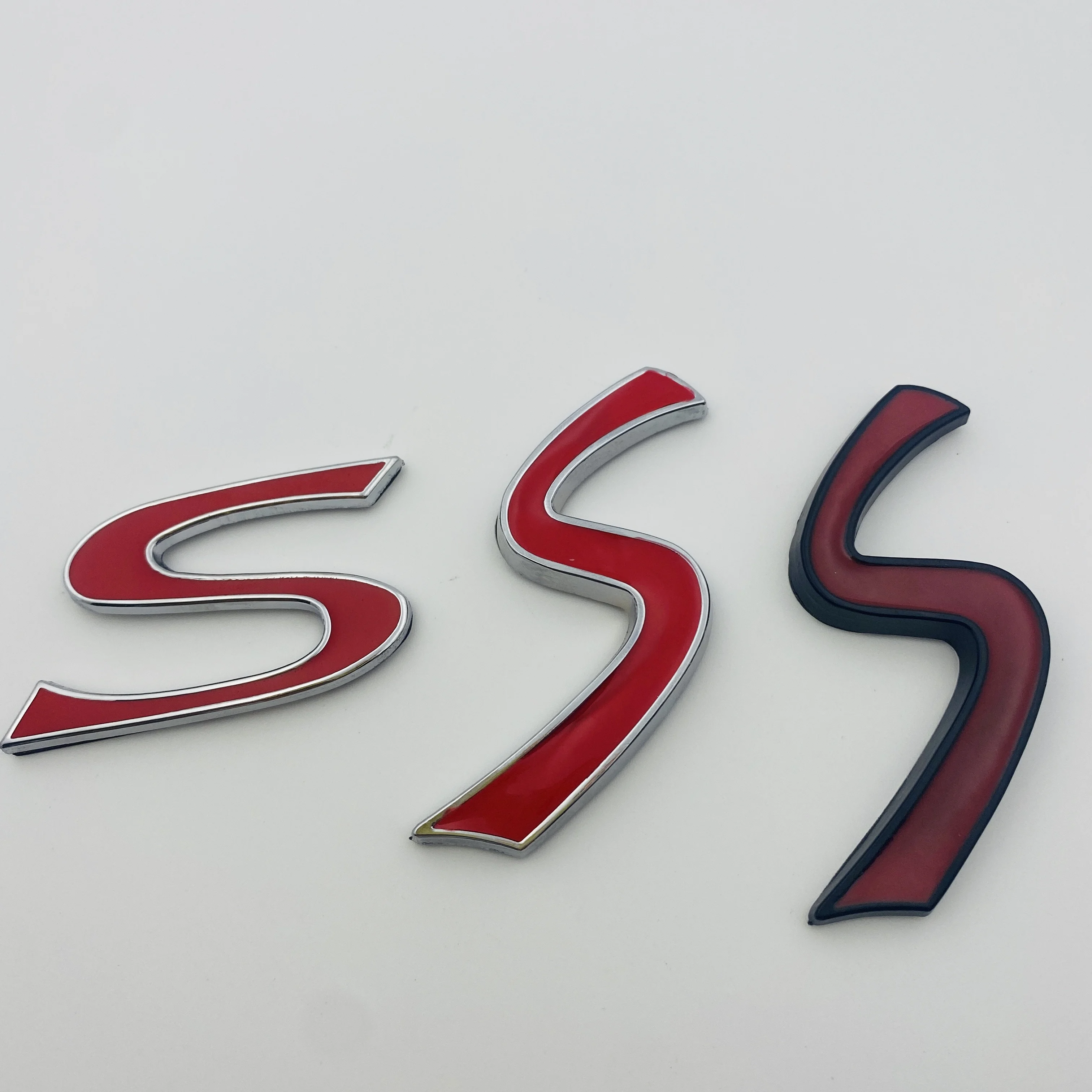 

1pcs for B-M-W mini Cooper S car logo universal accessories trunk Luggage Alphabet sticker sports upgrade letter logo decal