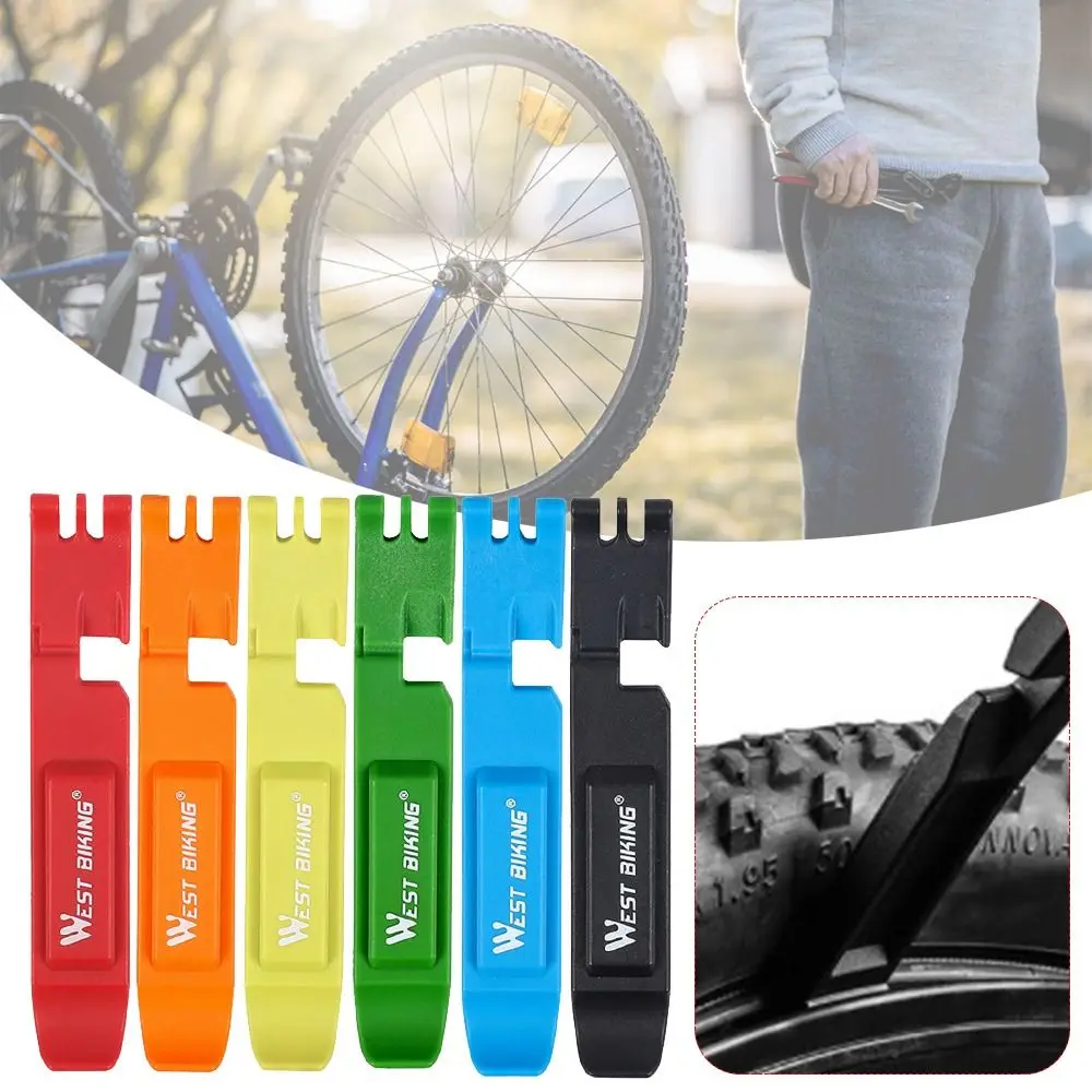 

2 шт. 6 цветов пластиковые универсальные велосипедные аксессуары рычаг шин велосипедный шиномонтажный инструмент Открыватель для ремонта шин