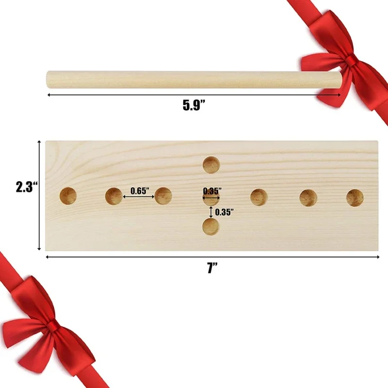 Инструмент для изготовления бантов деревянный венок бант многоразмерный сделай