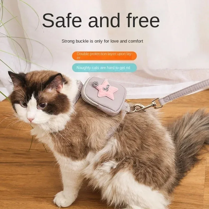 Шлейка для собак мелких пород аксессуары ошейников нагрудник средний ошейник