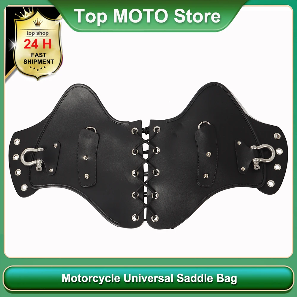

Motorcycle Universal Heat Saddle Shield Deflectors Leather For Harley Touring Softail Dyna Sportster XL883