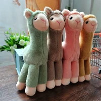 alpaca plush keychain animal pendant plush toy cute doll backpack decoration school bag large pendant birthday gift for children