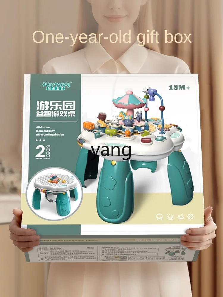 LMM детский игровой стол для раннего развития обучающий многофункциональный