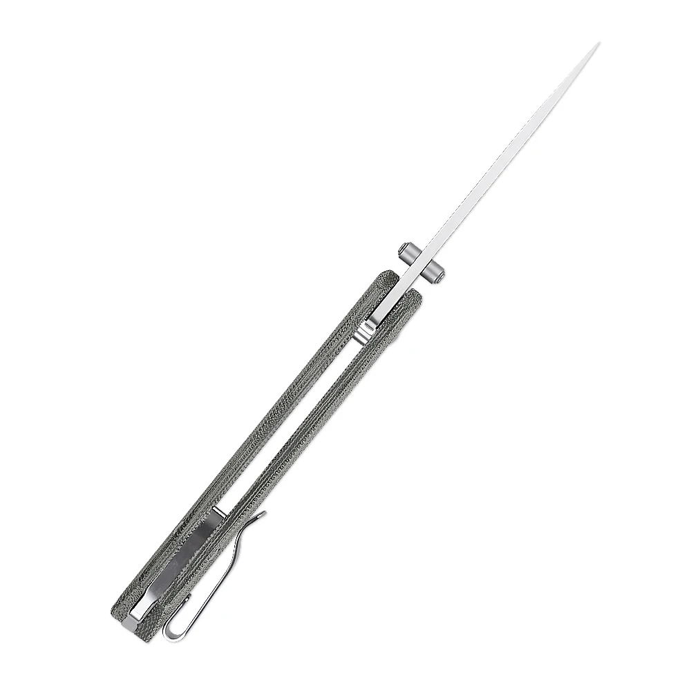 Тактический нож Kizer T1 V3490C1 новинка 2022 зеленая ручка из микрокарты со стальным