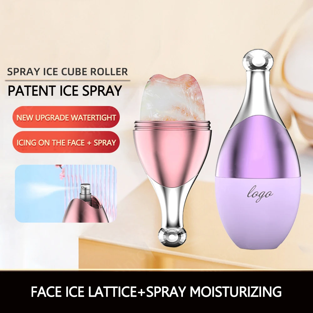 

Силиконовый спрей для ухода за кожей, подтягивающий контуринг, ледяные шарики, массажер для лица, глаз, шеи, инструменты для осветления кожи