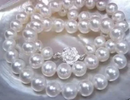 

Wholesale 8-9mm White Akoya Cultured Pearl Necklace 17.5" AA AAA