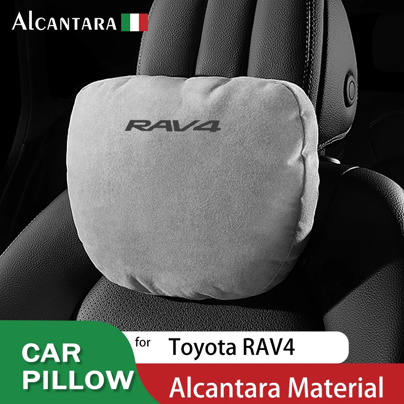 

Подголовник для автомобильного сиденья Maybach Design S Class, мягкая Регулируемая замша для Toyota RAV4 Wildlander Suzuki Across 2019 ~ 2022