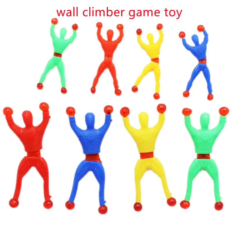 

20Pcs Large And Small Sticky Wall Climbing Climber Toys Children's Birthday Party Favors Supplies Pinata Fillers Carnival Gift