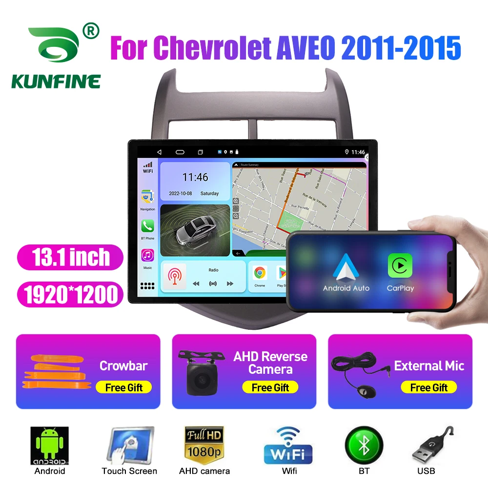 

Автомобильный радиоприемник 13,1 дюйма для Chevrolet AVEO 2011-2015 автомобильный DVD GPS-навигатор стерео Carplay 2 Din Центральный Мультимедиа Android авто