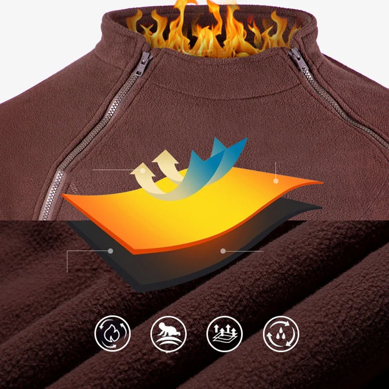 Новинка Осень-зима 2022 мужской Тактический флисовый пуловер уличный Военный