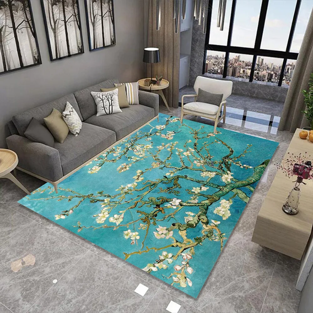 

Ковер с рисунком звездной ночи, Придверный коврик, напольный коврик для кухни, туалета, ванной, ретро ковер с принтом подсолнухов, вход в при...