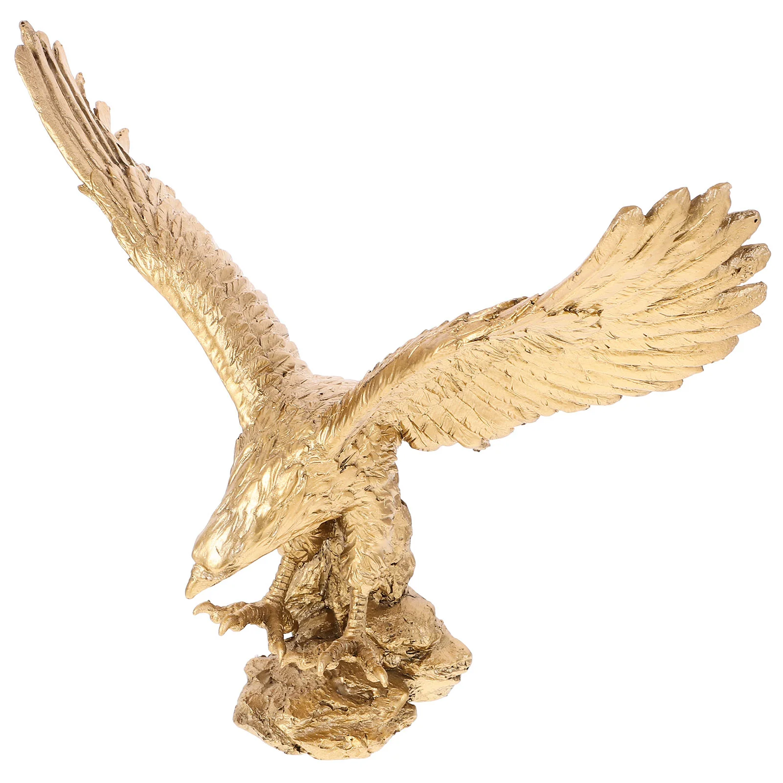 

Resin Eagle Statue Sculpture Home Office Living Room Desktop Figurine Eagle Statue Decoration