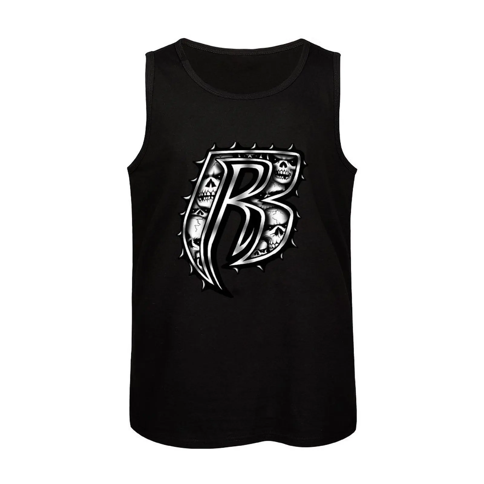 Фото Ruff Ryder Tank Top мужская дизайнерская одежда Футболка спортивный топ без рукавов Мужские футболки №4