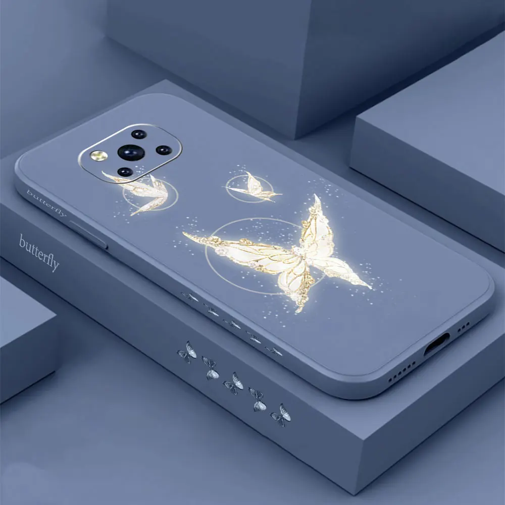 

Phantom Butterfly Phone Case For Xiaomi Mi Poco M4 M3 X3 X2 F3 GT CC9 CC9E 8 6X 9 A3 A2 Mix X4 X3 X2 X2S Pro Lite Cover Fundas