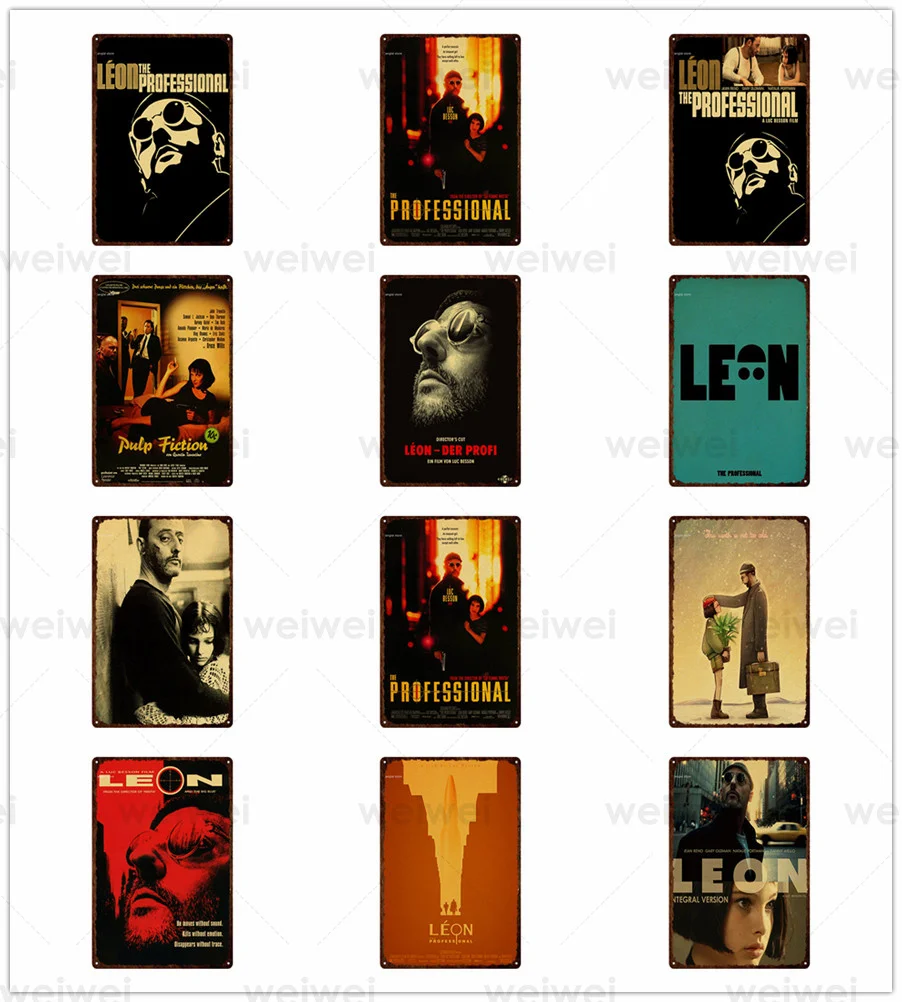 

Movie Metal Tin Sign Classical Retro Film Metal Poster Movie&tv Wall Art Decoration Plaque for Cinema Cafe Pub Club Bar Metal